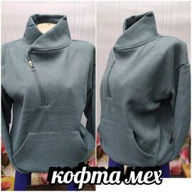 Фотография Худи женское 7 grey р.42-50 "VICTORY" недорого оптом от прямого поставщика