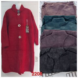 Пальто жіноче 2208 mix р.54-60 "VICTORY" недорого оптом від прямого постачальника