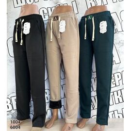 Штани спортивні жіночі теплі 1004 mix р.M-2XL "VICTORY" недорого оптом від прямого постачальника