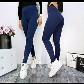 Лосини жіночі 531 blue р.S-XL "VICTORY" недорого оптом від прямого постачальника