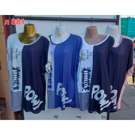 Фотография Футболка женская L881 mix-old-1 р.56-60 "VICTORY" недорого оптом от прямого поставщика