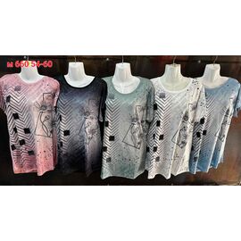 футболка жіноча M660 mix р.54-60 "VICTORY" недорого оптом від прямого постачальника