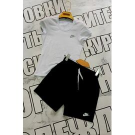 Фотография Костюм женский 13 white-black р.44-52 "VICTORY" недорого оптом от прямого поставщика