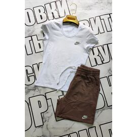 Фотография Костюм женский 13 white-d.grey р.44-52 "VICTORY" недорого оптом от прямого поставщика