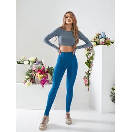 Лосини жіночі 55-2 blue р.S-2XL "VICTORY" недорого оптом від прямого постачальника