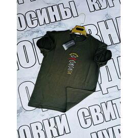 Футболка чоловіча SS51 khaki р.S-2XL "VICTORY" недорого оптом від прямого постачальника