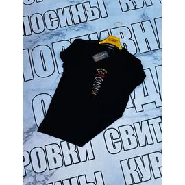 Футболка чоловіча SS57 black р.S-2XL "VICTORY" недорого оптом від прямого постачальника