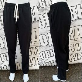 Штани спортивні жіночі SS71 black р.M-3XL "VICTORY" недорого оптом від прямого постачальника