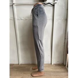 Штани спортивні жіночі теплі 30018 grey р.XL-4XL "VICTORY" недорого оптом від прямого постачальника