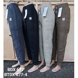 Штани спортивні жіночі теплі 677-4 mix р.4XL-6XL "VICTORY" недорого оптом від прямого постачальника