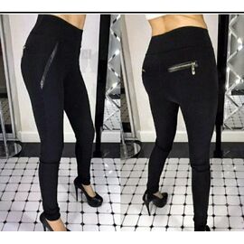 Фотография Лосины женские тёплые 748 black р.S-XL "VICTORY" недорого оптом от прямого поставщика