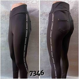 Фотография Лосины женские тёплые 70346 black р.XL-4XL "VICTORY" недорого оптом от прямого поставщика