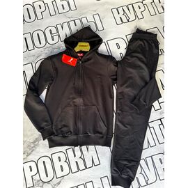 Фотография Костюм спортивный мужской 02 black-old-4 р.48-54 "VICTORY" недорого оптом от прямого поставщика