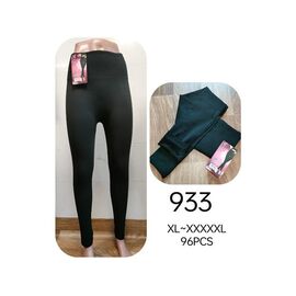 Фотография Лосины женские тёплые 933 black-old-1 р.42-48 "VICTORY" недорого оптом от прямого поставщика