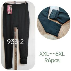 Фотография Лосины женские тёплые 933-2 black-old-1 р.50-56 "VICTORY" недорого оптом от прямого поставщика