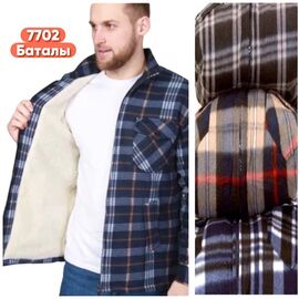 Фотография Рубашка мужская тёплая 7702 mix р.70-78 "VICTORY" недорого оптом от прямого поставщика