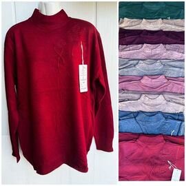 Светр жіночий AB20 mix р.one size "VICTORY" недорого оптом від прямого постачальника