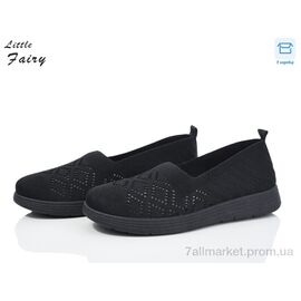 Сліпони жіночі тканинні Літо L905-1 (8 пар р.36-41) "L.Fairy" недорого оптом від прямого постачальника