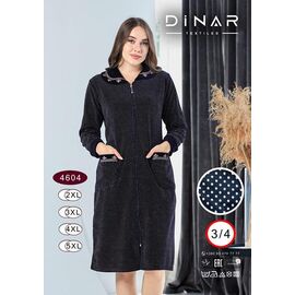 Халат жіночий DO-D4604 navy р.2XL-5XL "Annet" недорого оптом від прямого постачальника