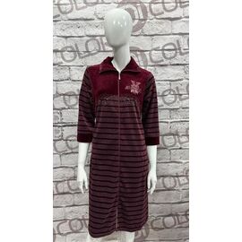 Халат жіночий DO2 wine р.2XL-5XL "Annet" недорого оптом від прямого постачальника
