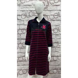 Халат жіночий DO3 black р.2XL-5XL "Annet" недорого оптом від прямого постачальника