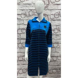 Халат жіночий DO4 l.blue р.2XL-5XL "Annet" недорого оптом від прямого постачальника