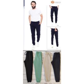 Штани спортивні чоловічі утеплені YT-S8624 black р.48-56 "Annet" недорого оптом від прямого постачальника