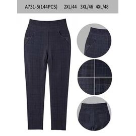Жіночі штани A731-5 mix р.44-48 "JEANS KIDS" недорого оптом від прямого постачальника