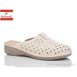 Фотография Шлепки женские облегченные Лето 152-1 (8 пар р.37-42) "Saimaoji" недорого оптом от прямого поставщика