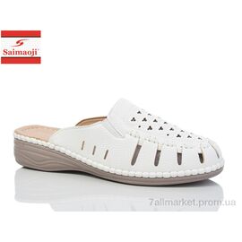 Фотография Шлепки женские облегченные Лето 172-2 (8 пар р.37-42) "Saimaoji" недорого оптом от прямого поставщика