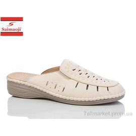 Фотография Шлепки женские облегченные Лето 192-1 (8 пар р.37-42) "Saimaoji" недорого оптом от прямого поставщика
