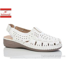 Фотография Босоножки женские летние Лето 181-2 (8 пар р.37-42) "Saimaoji" недорого оптом от прямого поставщика