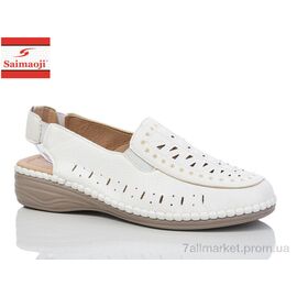 Фотография Босоножки женские летние Лето 191-2 (8 пар р.37-42) "Saimaoji" недорого оптом от прямого поставщика