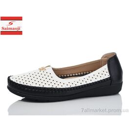 Фотография Туфли женские стильные Лето A62-7 (8 пар р.37-42) "Saimaoji" недорого оптом от прямого поставщика