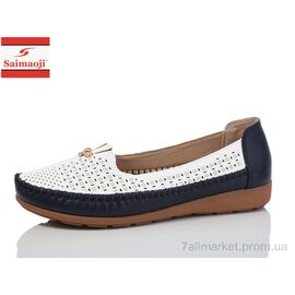 Туфлі жіночі стильні Літо A65-2 (8 пар р.37-42) "Saimaoji" недорого оптом від прямого постачальника