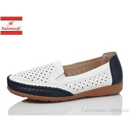 Туфлі жіночі стильні Літо A66-2 (8 пар р.37-42) "Saimaoji" недорого оптом від прямого постачальника