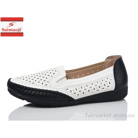 Туфлі жіночі стильні Літо A66-7 (8 пар р.37-42) "Saimaoji" недорого оптом від прямого постачальника