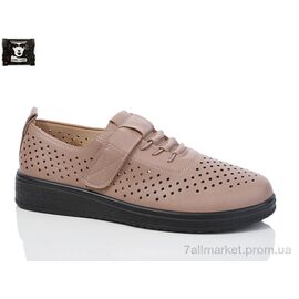 Фотография Туфли женские стильные Лето 2024-15 (8 пар р.36-41) "Steel Land" недорого оптом от прямого поставщика