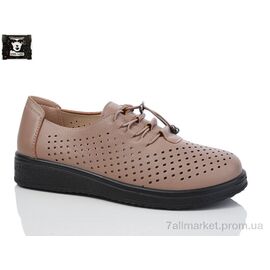 Фотография Туфли женские стильные Лето 2024-23 (8 пар р.36-41) "Steel Land" недорого оптом от прямого поставщика