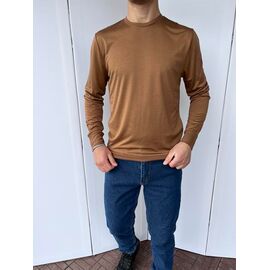 Фотография Свитер мужской L49 l.brown р.M-3XL "Livali" недорого оптом от прямого поставщика