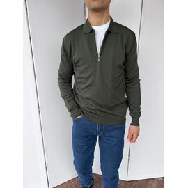 Фотография Свитер мужской L7 khaki р.M-3XL "Livali" недорого оптом от прямого поставщика