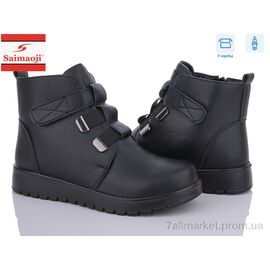 Фотография Ботинки женские стильные Весна/осень AB37-1 (8 пар р.37-42) "Saimaoji" недорого оптом от прямого поставщика