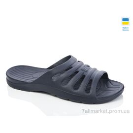 Шльопанці чоловічі пляжні Літо 104 синій (8 пар р.40-45) "DeMur" недорого оптом від прямого постачальника