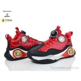 Кросівки дитячі модні Весна/осінь W2700 black-red (8 пар р.30-37) "Clibee-Doremi" недорого оптом від прямого постачальника