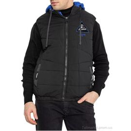 Фотография Мужская жилетка Весна/осень 99002 чорно-синій (5 шт. р.сетка M-3XL) "Massmag" недорого оптом от прямого поставщика