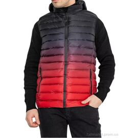 Фотография Мужская жилетка Весна/осень 999 чорно-червоний (5 шт. р.сетка M-3XL) "Massmag" недорого оптом от прямого поставщика