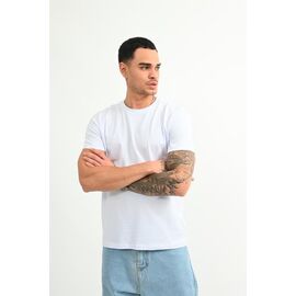 Футболка чоловіча BR386 white р.S-2XL "2BRO" недорого оптом від прямого постачальника