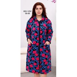 Халат жіночий 800-125 navy р.58-66 "Fili Wear" недорого оптом від прямого постачальника
