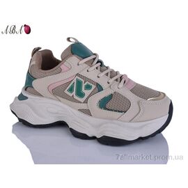 Фотография Кроссовки женские модные Весна/осень JP67-6 (8 пар р.36-41) "Aba" недорого оптом от прямого поставщика