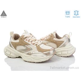 Кросівки жіночі модні Весна/осінь V160-3 шкіра піна (8 пар р.36-41) "STILLI Group" недорого оптом від прямого постачальника